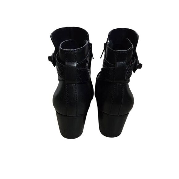 Coach Ankle Boots Patricia Ankle Booties Black Size 6.5 - Picture 5 of 9